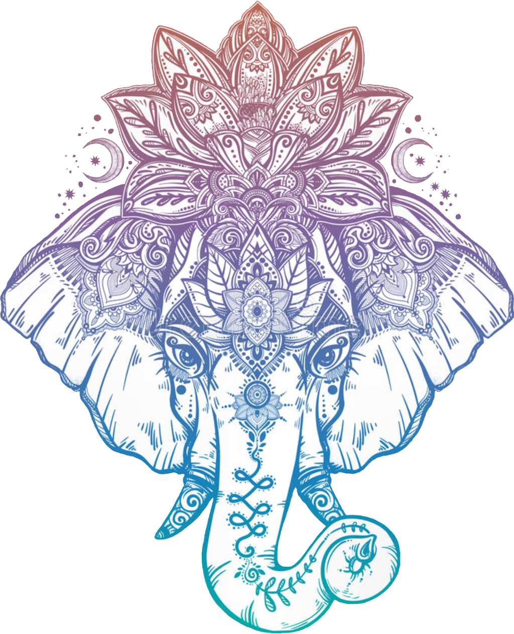 Free Free 53 Transparent Mandala Elephant Svg SVG PNG EPS DXF File