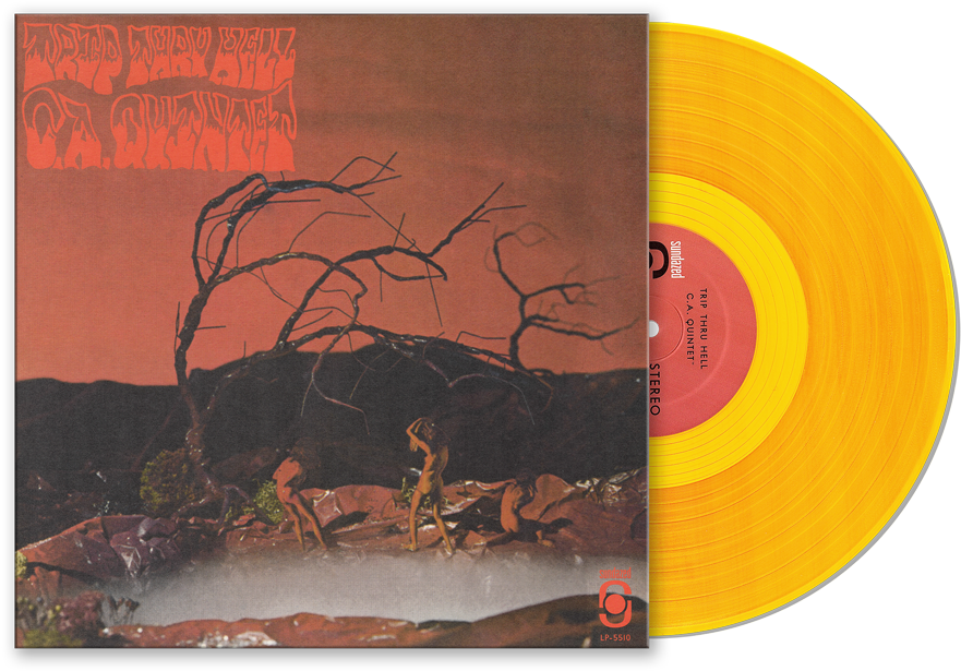 C - A - Quintet - Trip Thru Hell - Gold Vinyl Lp - - Circle Clipart (900x900), Png Download