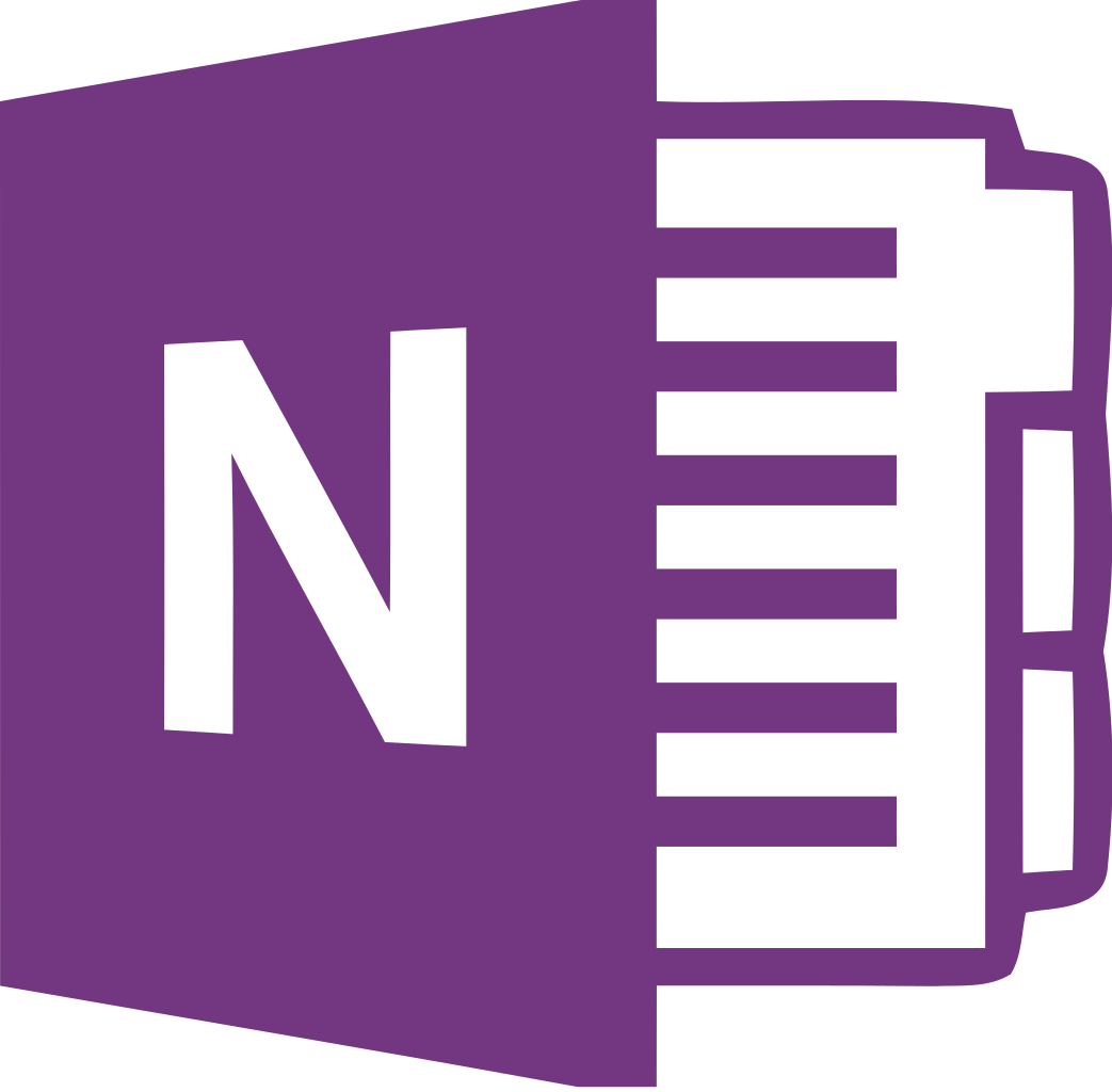 Microsoft Onenote 2013 Logo - Microsoft Onenote Logo Png Clipart (1043x1024), Png Download