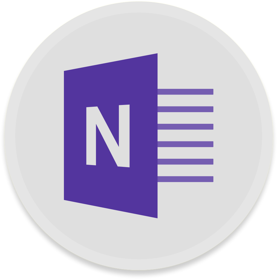 Onenote Icon Clipart (1024x1024), Png Download