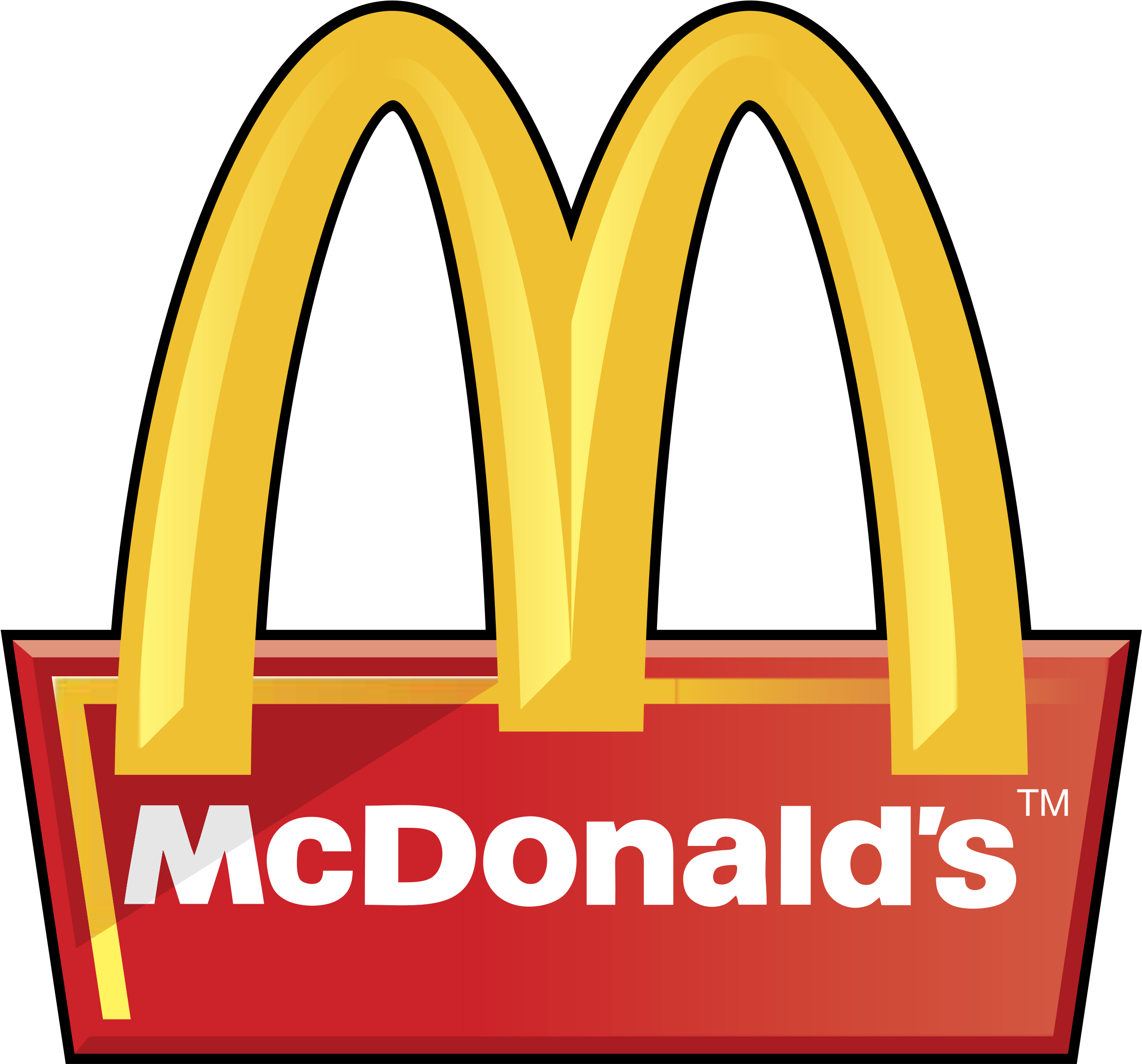 Mcdonald's Logo Png Transparent - Mcdonalds Logo Clipart (2400x2400), Png Download