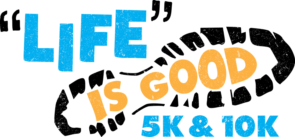 Life Is Good 5k/10k - Poster Clipart (1000x466), Png Download