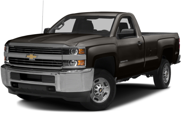 2016 Chevrolet Silverado - 2016 Chevrolet Silverado 2500 Regular Cab Clipart (640x480), Png Download