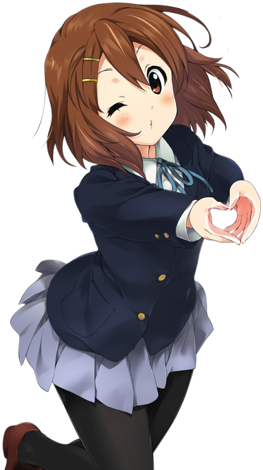 0 Replies 1 Retweet 0 Likes - Hirasawa Yui Render Clipart (500x700), Png Download