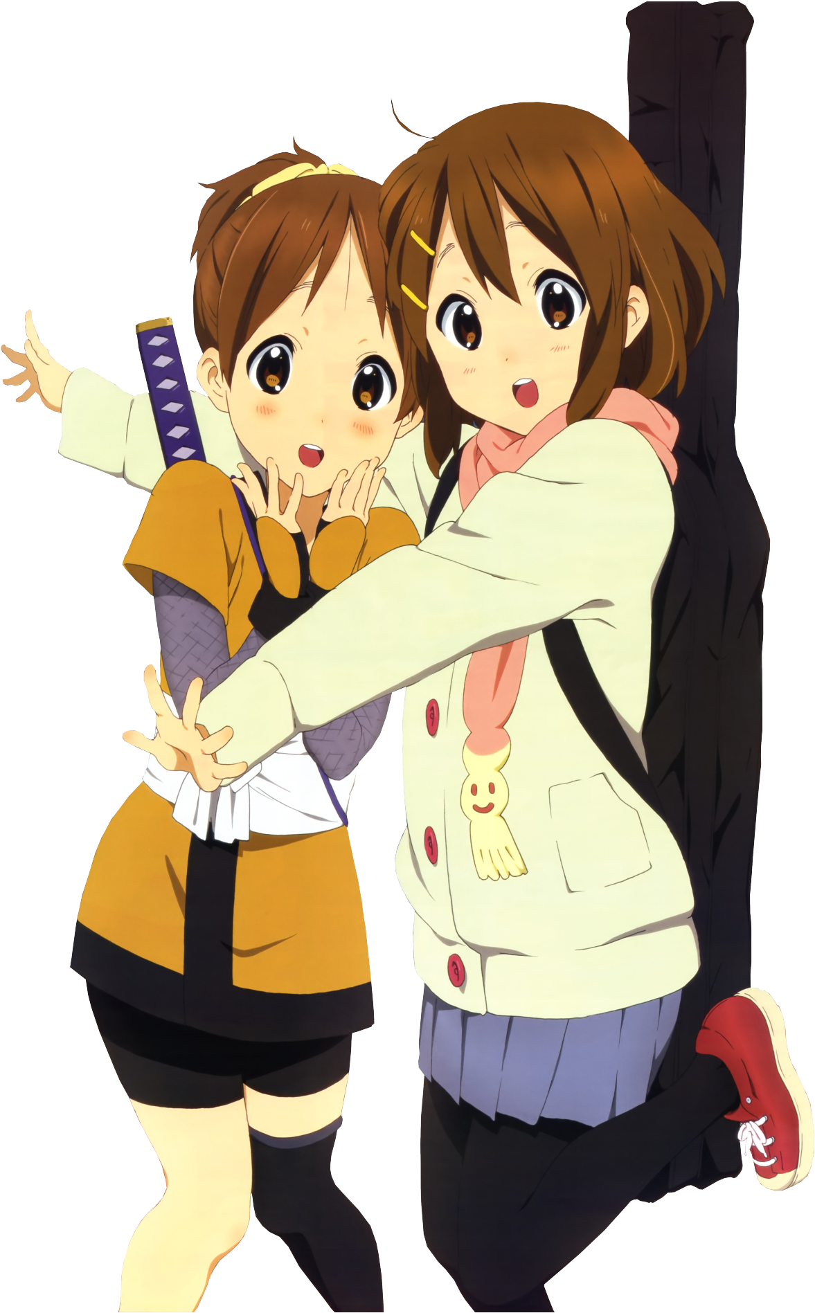 Moe Is Love K On Anime, I Love Anime, Anime Manga, - K On 小 唯 Clipart (1184x1920), Png Download