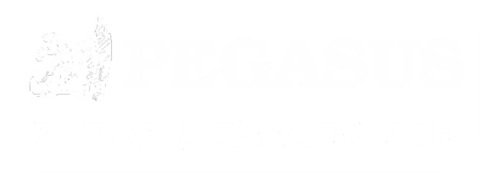Pegasus Logo - Pegasus Industrial Services Logo Clipart (1626x589), Png Download