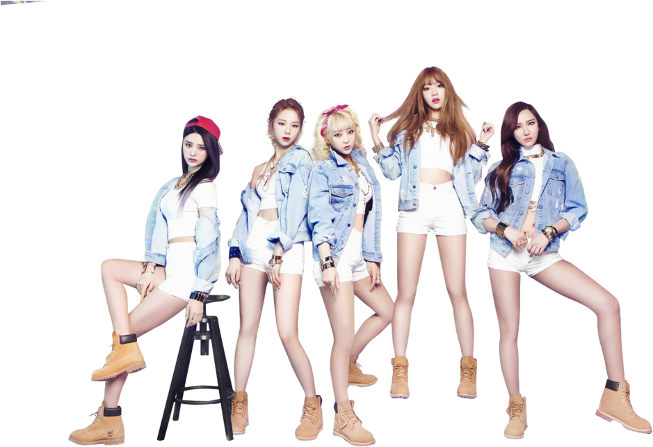 E - Exid Ah Yeah Png Clipart (1024x719), Png Download