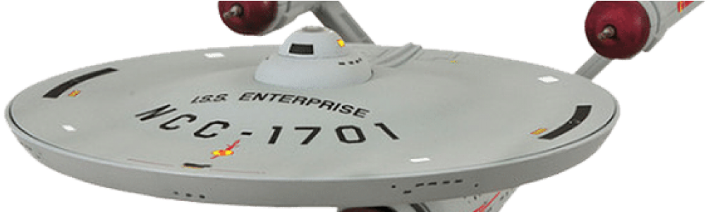 Star Trek Lessons - Star Trek Original Enterprise Clipart (1140x300), Png Download
