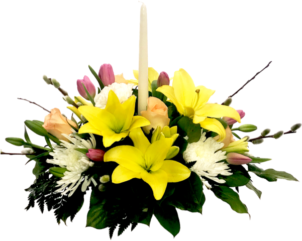 Our Table - Bouquet Clipart (600x674), Png Download