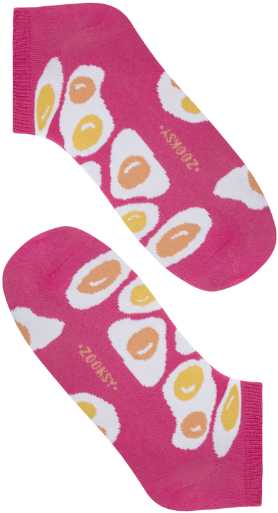 Eggs In A Pink Socks - Sock Clipart (533x800), Png Download