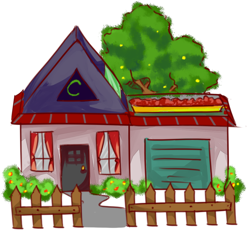 Gambar Rumah Png - Clipart Rumah Transparent Png (894x894), Png Download