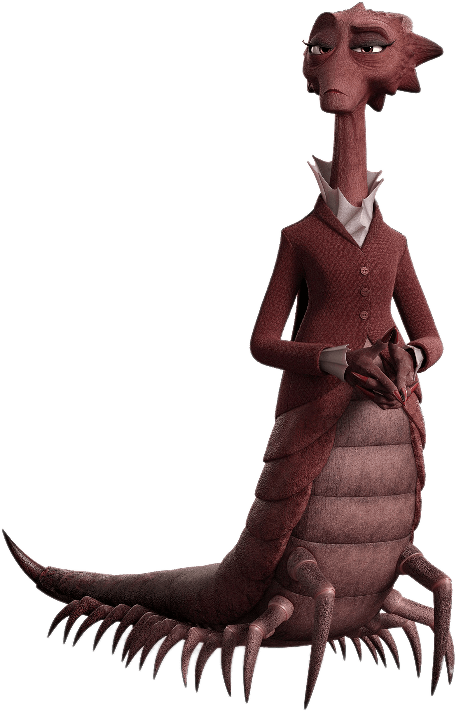 Dean Hardscrabble - Monsters University Dean Clipart (1700x2480), Png Download