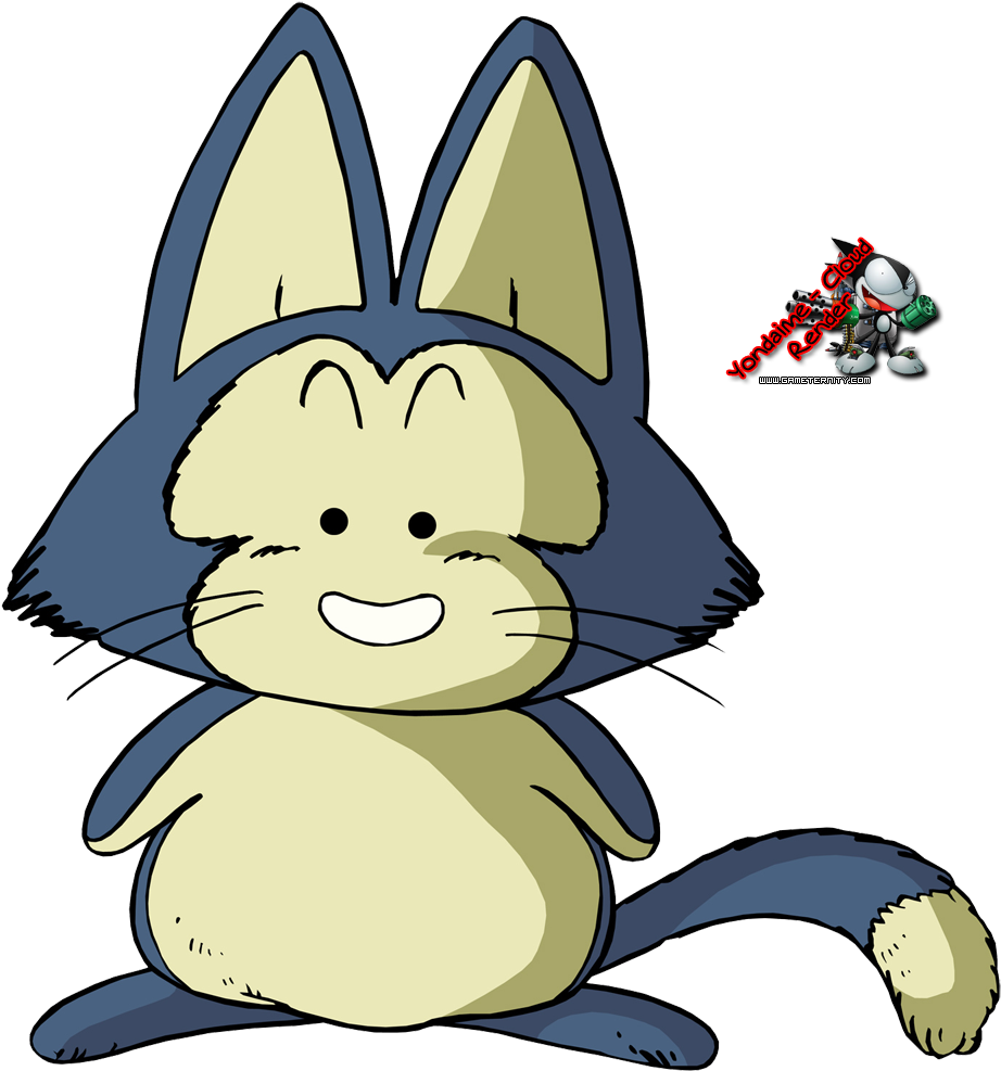 Puar Is A Shapeshifting Animal That Is Yamcha's Life - Puar Dragon Ball Clipart (934x1000), Png Download
