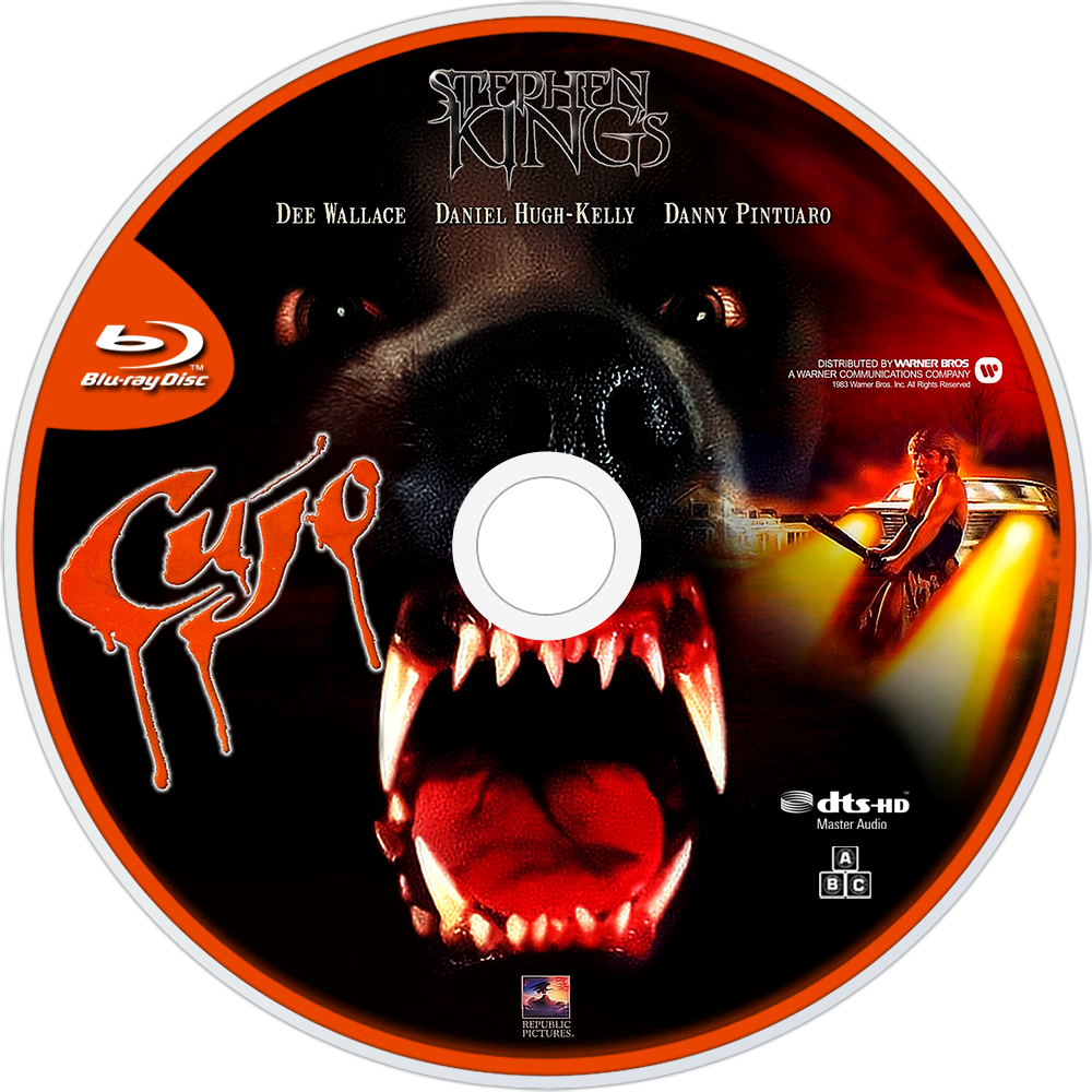 Cujo Bluray Disc Image - Cujo Clipart (1000x1000), Png Download