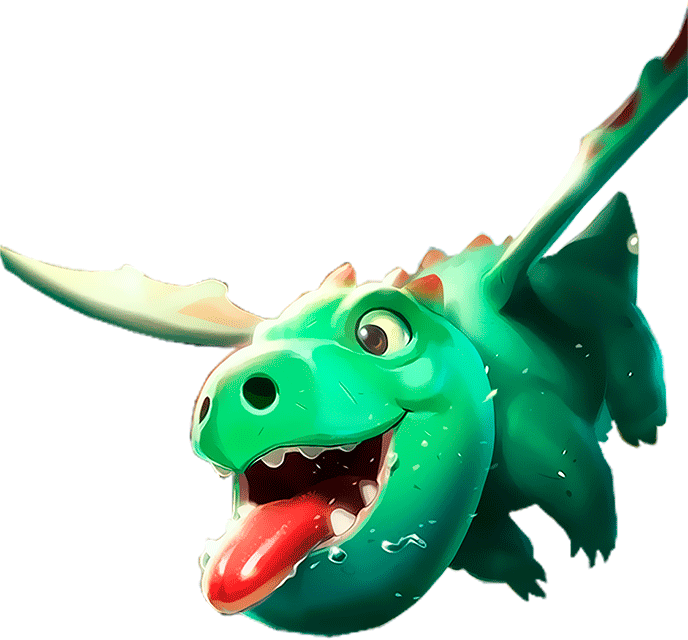 Bebe Dragon Clash Royale - Imágenes De Clash Royale Png Clipart (688x640), Png Download