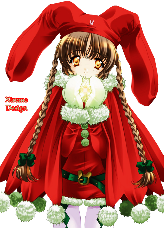 Photo Anime-christmas - ادوات تصميم Album On Imgur Clipart (576x800), Png Download