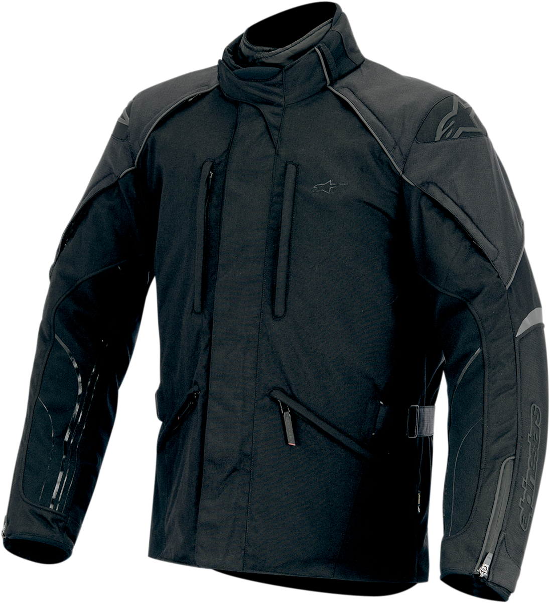 Mens Alpinestars New Land Textile Gore-tex Black Waterproof - Gore Tex Motorcycle Jacket Clipart (1096x1200), Png Download