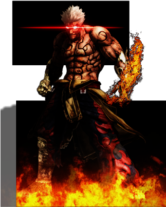 Fiery Fist Asura - Warriors Orochi Kiyomori Taira Clipart (340x432), Png Download