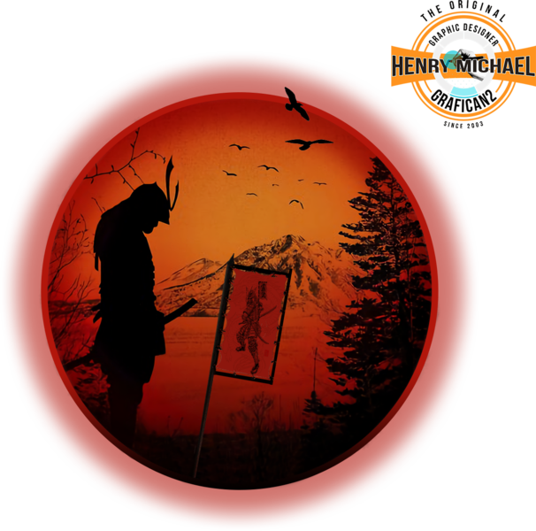 Samurai - Обои Самурай На Айфон Clipart (606x600), Png Download