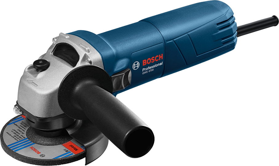 Angle Grinder Gws 6700 99892 99892 Png - Bosch Gws 6700 Clipart (907x540), Png Download