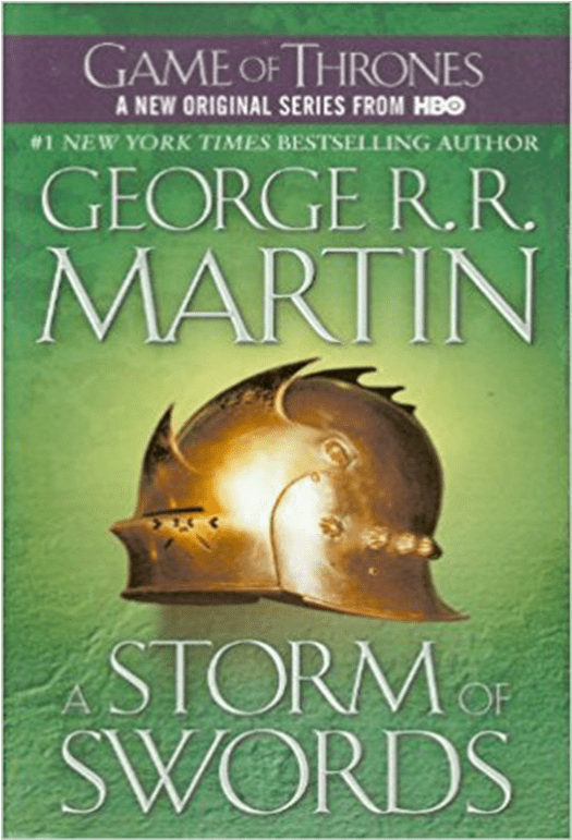 Games Of Thrones Storm Of Swords Rhbooks - Poster Clipart (770x770), Png Download