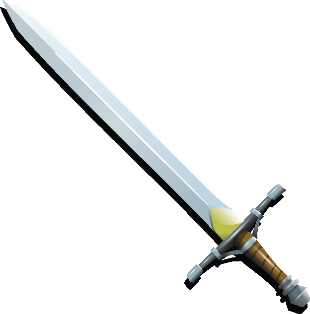 Transparent Dagger Video Game - Sword Clipart (624x633), Png Download