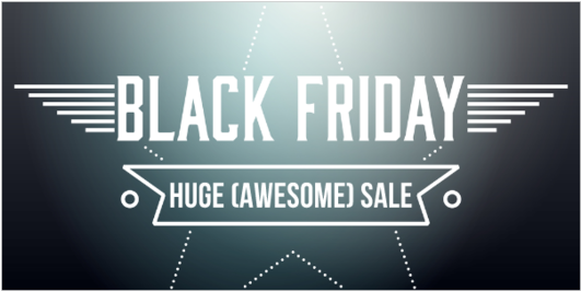 Black Friday Sale On Now Banners - Graphic Design Clipart (560x560), Png Download