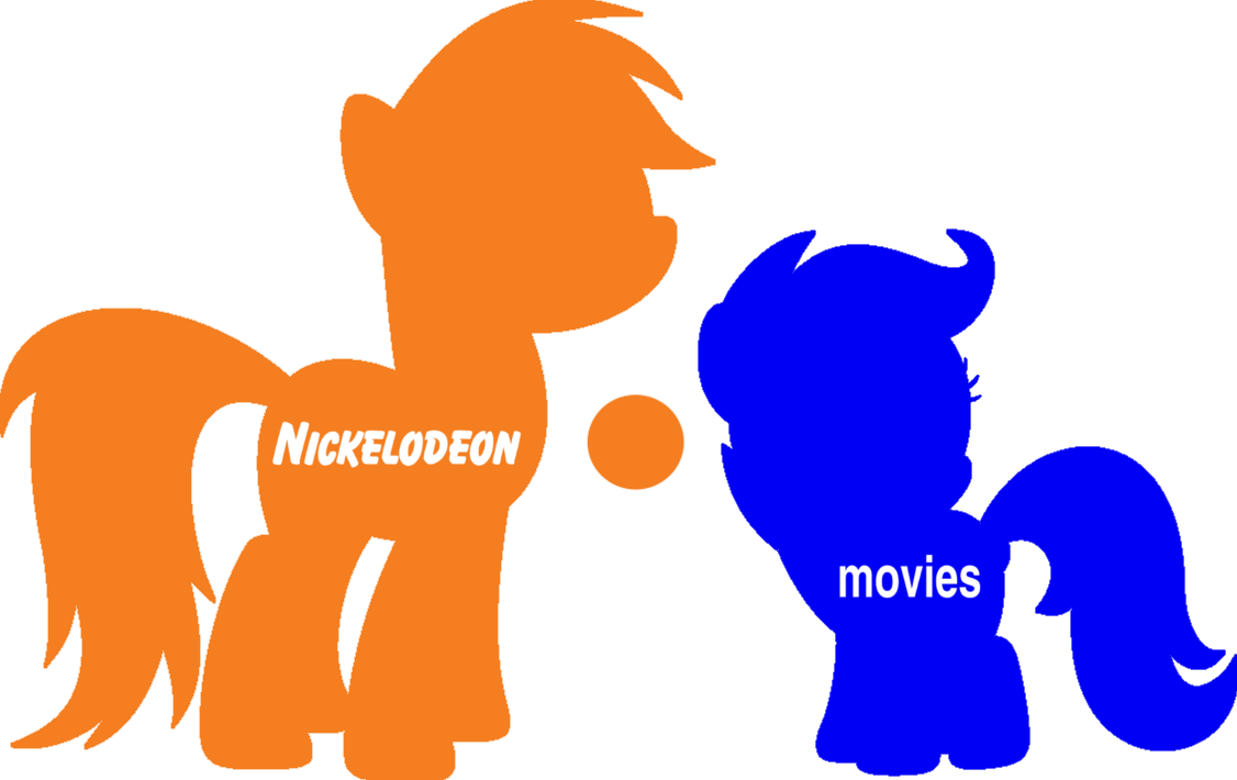 Edit, Logo Parody, Mirrored, Nickelodeon, Nickelodeon - Nickelodeon Movies My Little Pony Clipart (1126x710), Png Download