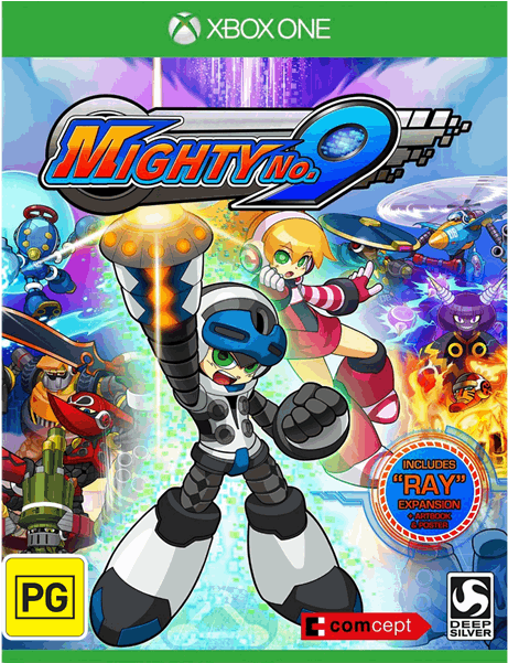 Mighty No - - Mega Man Ps 4 Clipart (600x600), Png Download