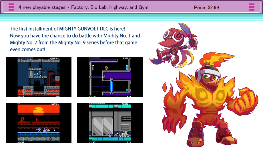 ダウンロードコンテンツ第1弾 - Mighty Number Nine Bosses Clipart (920x520), Png Download