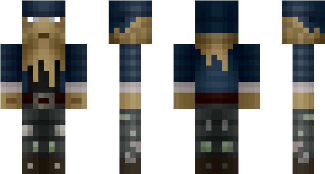 Skin De Rovi23 Minecraft Clipart (750x442), Png Download