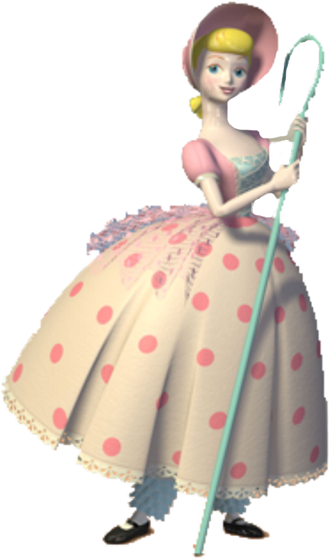 Little Bo Peep Toy Story Clipart (480x813), Png Download