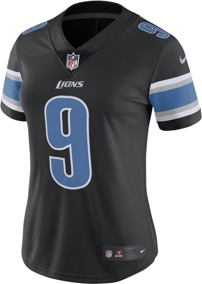 Nike Nfl Detroit Lions Color Rush Limited Women's Football - Detroit Lions Clipart (1000x1000), Png Download
