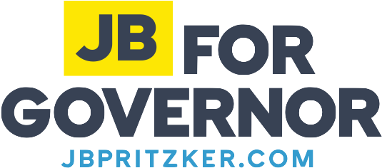 File - J - B - Pritzker Campaign Logo 17760111 784551625058303 - Jb Pritzker For Governor Clipart (828x465), Png Download
