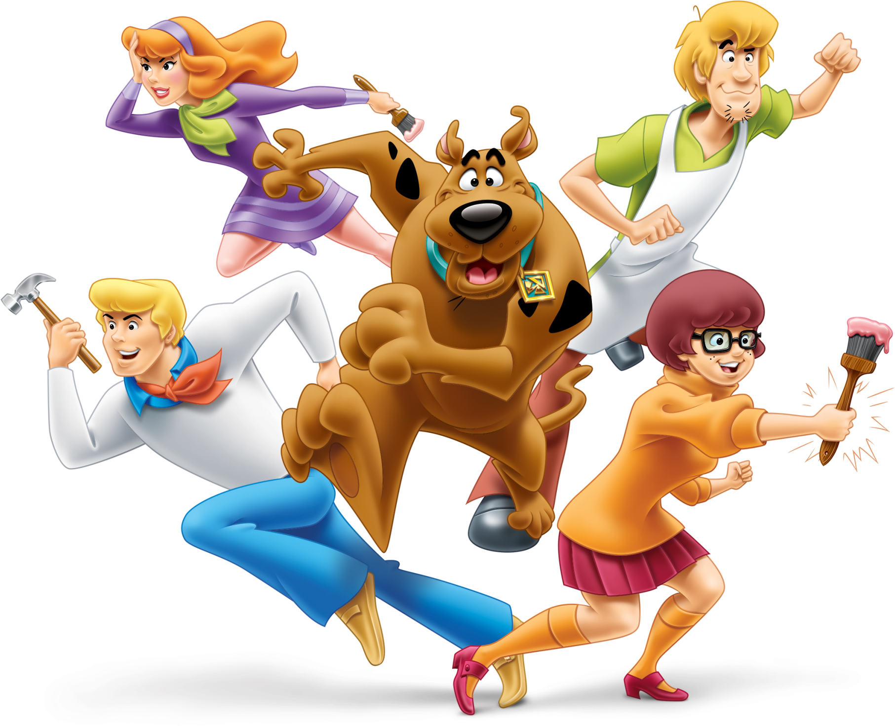 Scooby Doo Good Gang - Imagens De Scooby Doo Clipart (2048x1746), Png Download