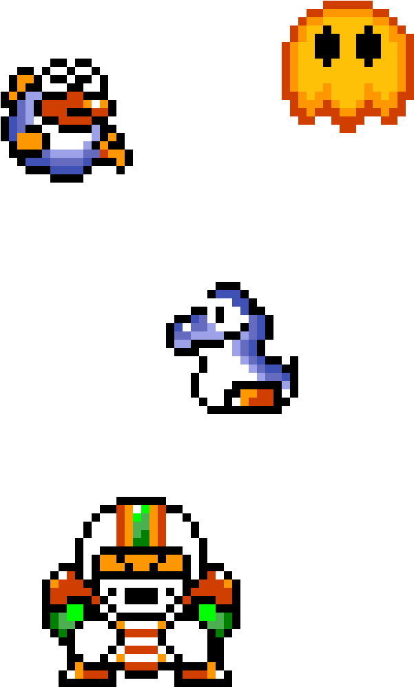 Super Mario World Enemies And Baby Blue Yoshi - Super Mario World Ennemy Clipart (1200x1200), Png Download