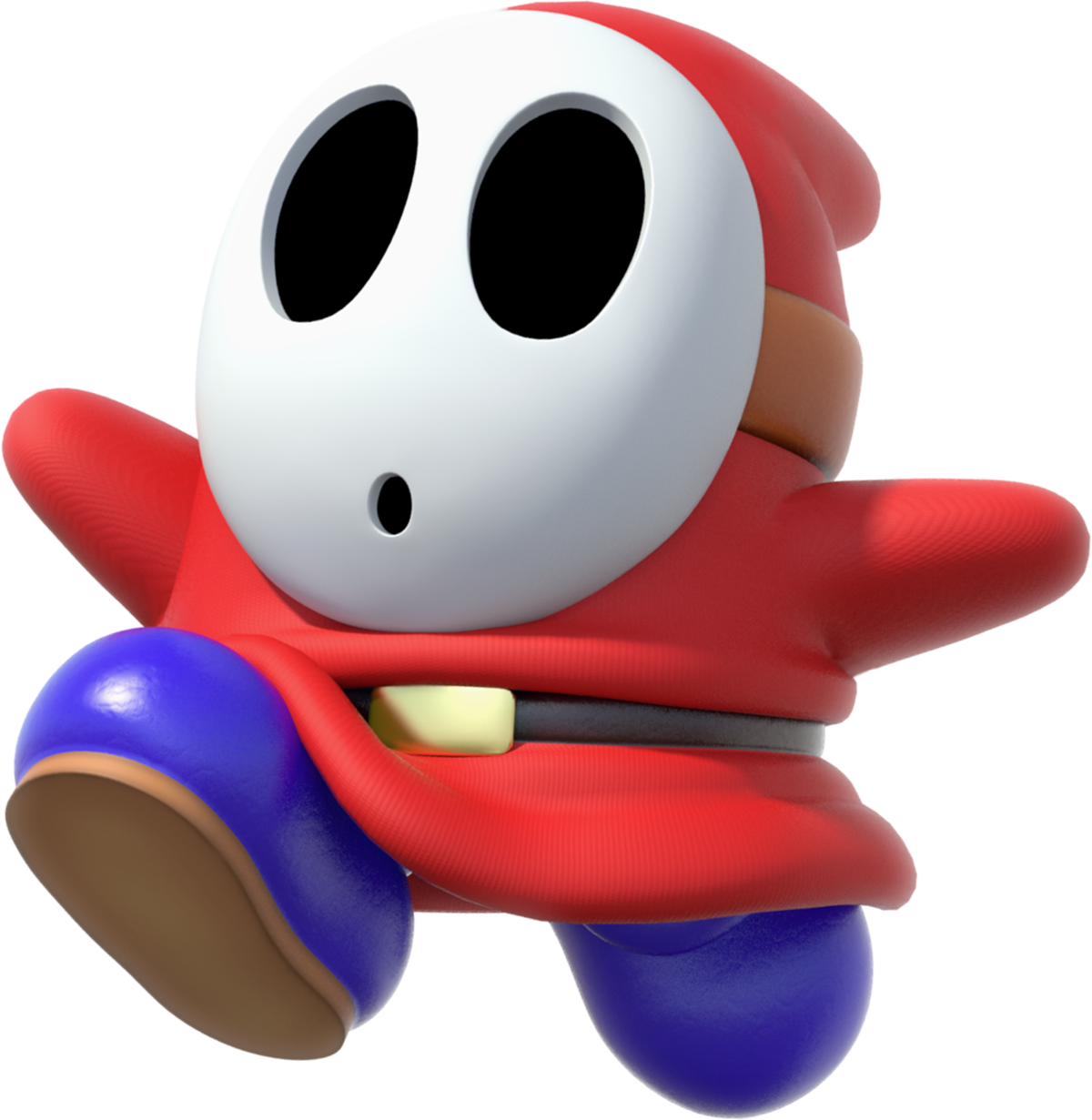 Super Mario Wiki Β - Shy Guy Captain Toad Clipart (1200x1231), Png Download
