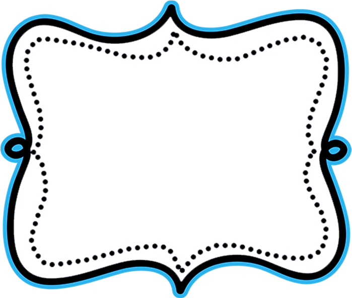 Plaquinha Azul Png - Doodle Frame Clip Art Png Transparent Png - Large ...