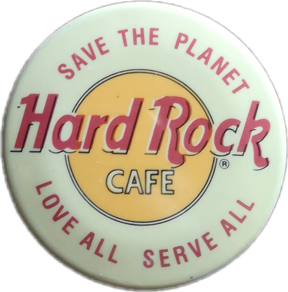 Hardrockcafe Sticker - Hard Rock Clipart (968x982), Png Download