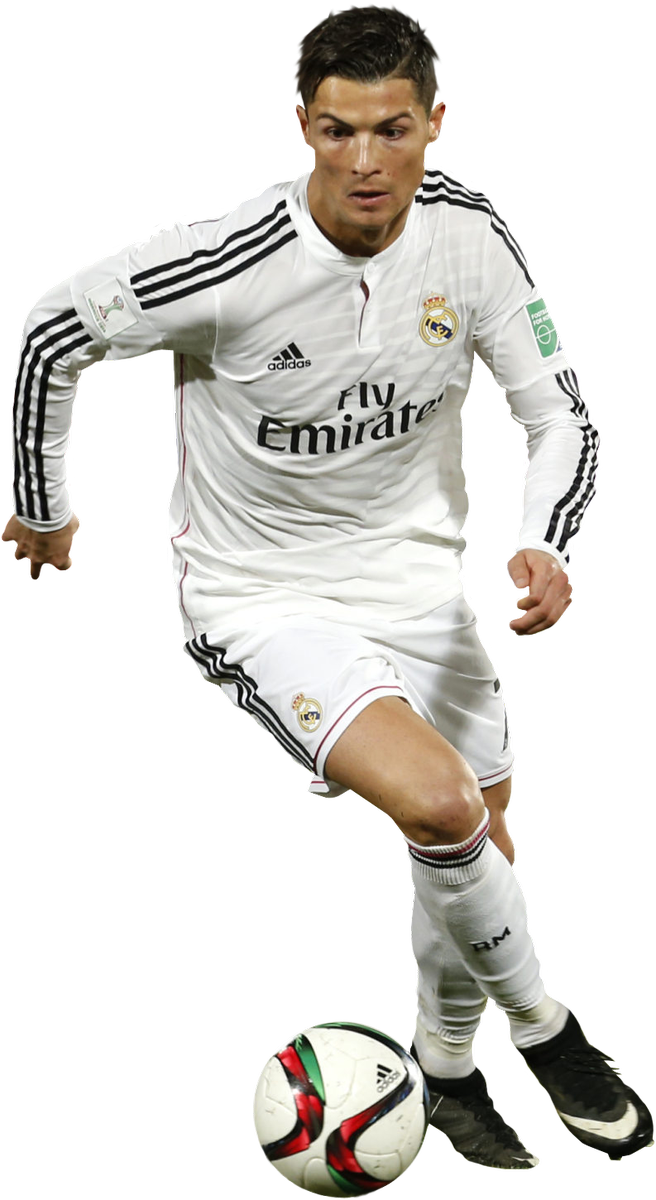 Footyrenders - Cristiano Ronaldo Clipart (656x1200), Png Download