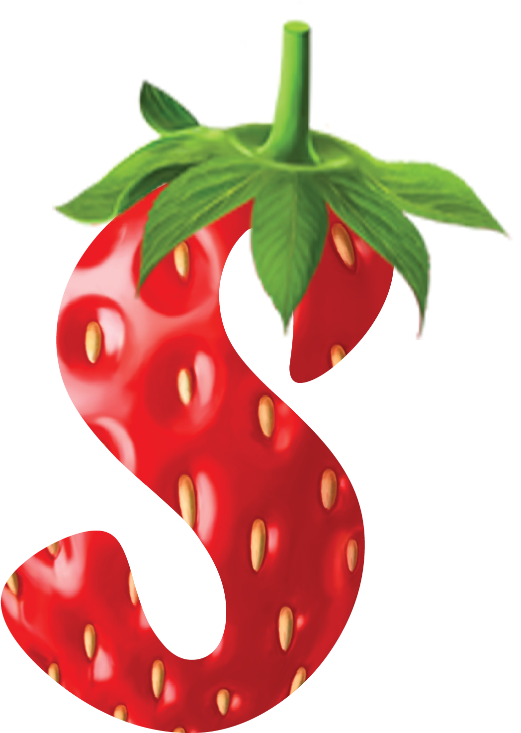 Strawberry Branding Logo Strawberry Farm, Strawberry Clipart (1541x2963), Png Download