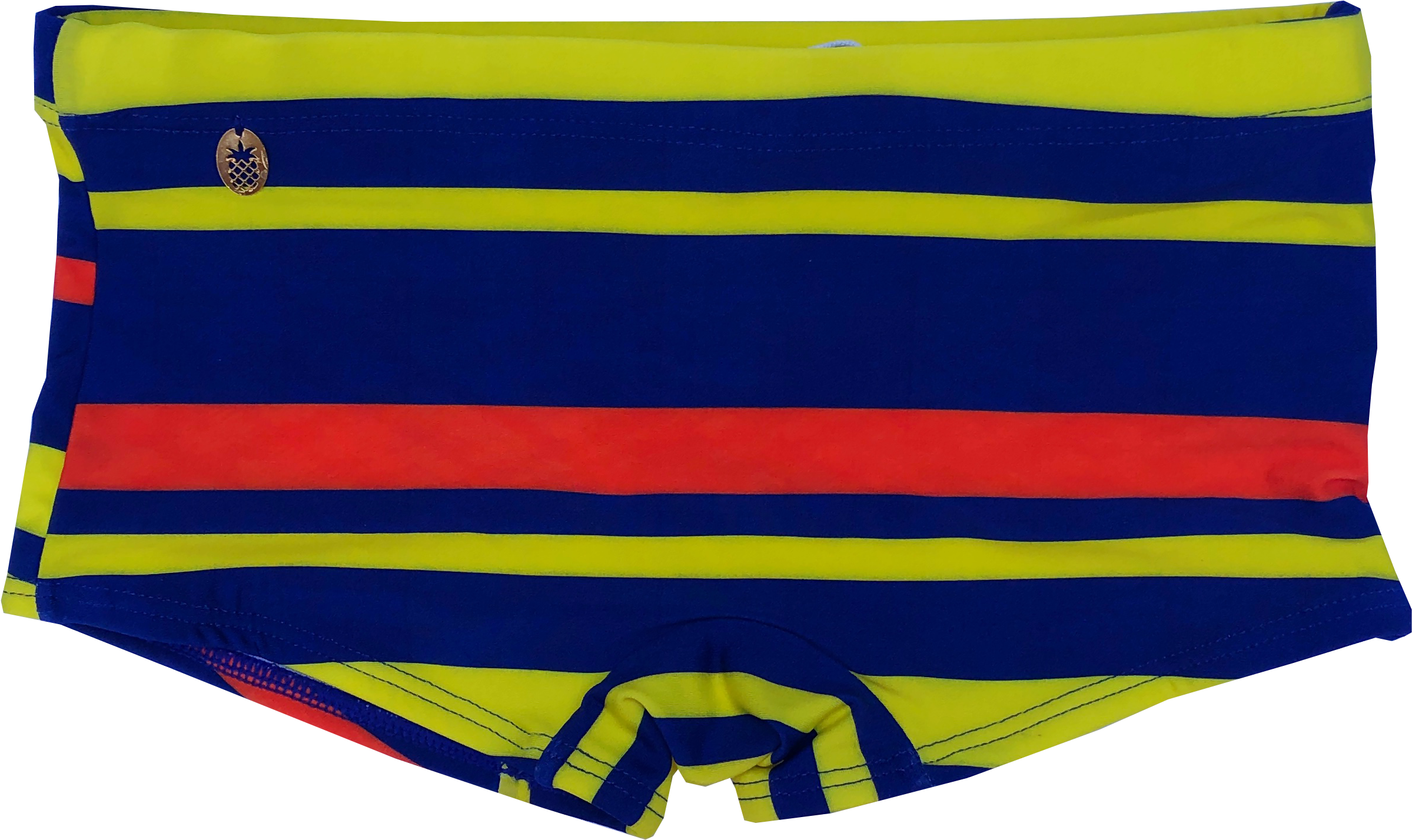 Sunga Box Listra Amarela Fundo Azul - Underpants Clipart (3024x4032), Png Download