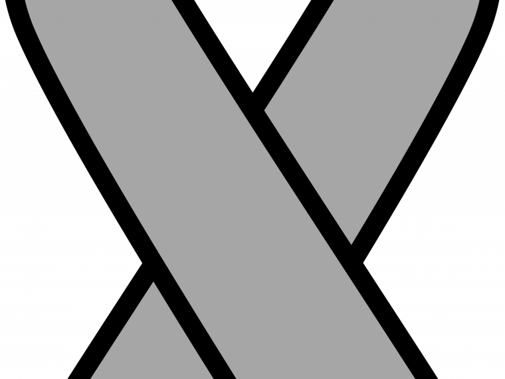 Download Pretty Brain Cancer Ribbon Clip Art - Png Download (1024x768), Png Download