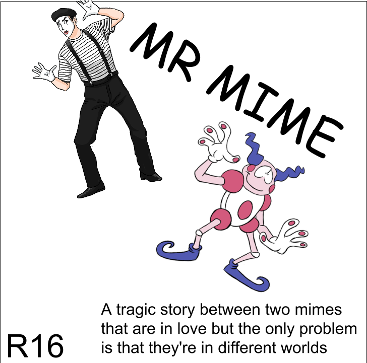 Mr Mime Poster - Mother Goose Clipart (960x720), Png Download