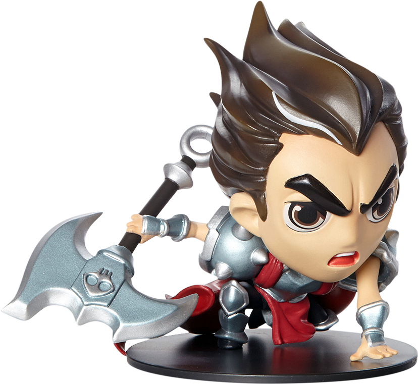 Riot Games Merch - Lol Darius Figure Clipart (1000x1000), Png Download