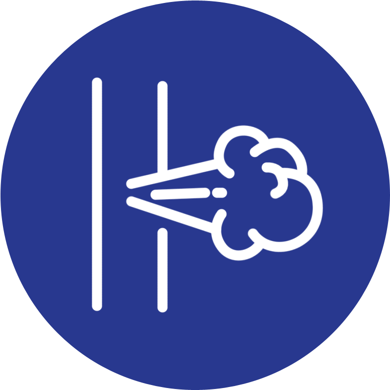 Gas Leak Icon - Western Dental Clipart (800x800), Png Download