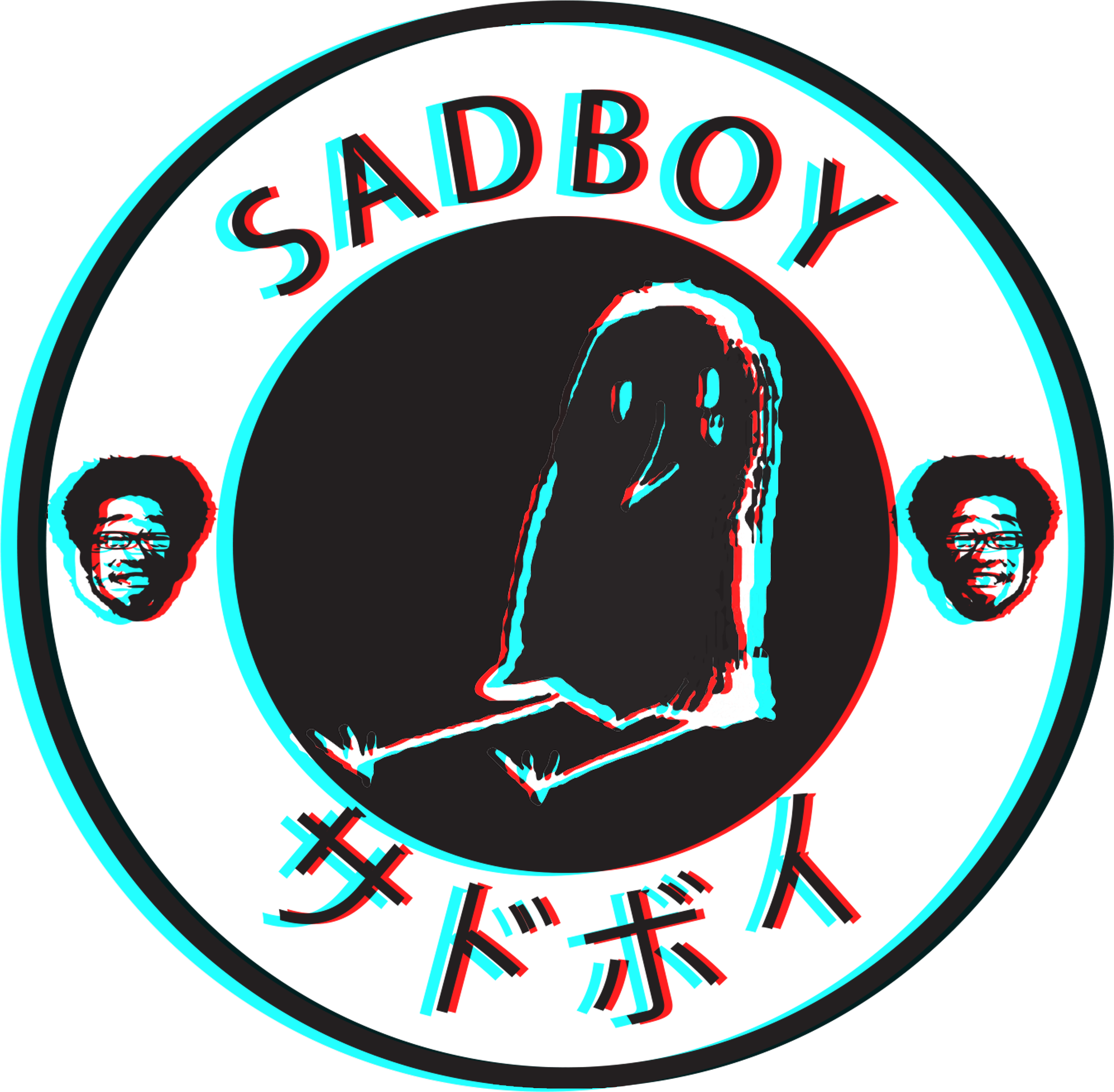 I Made This Punpun Sticker - Shirt Clipart (3000x3000), Png Download