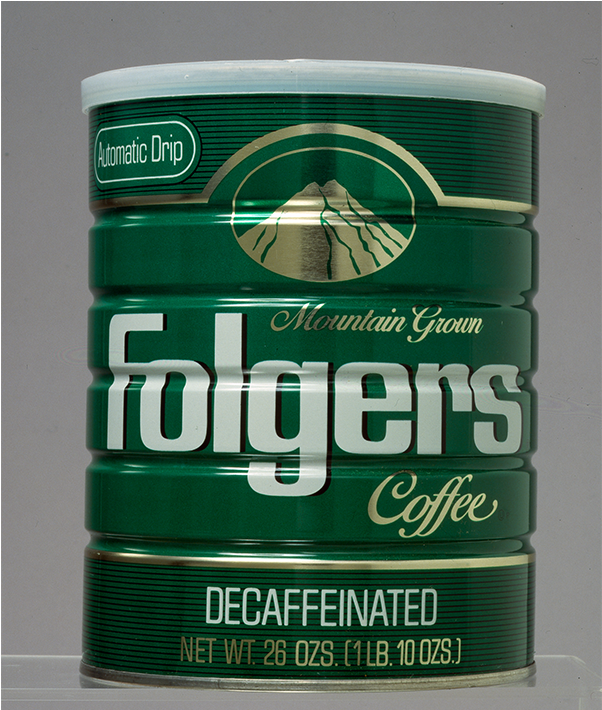 Folgers Decaffeinated - Drink Clipart (932x709), Png Download