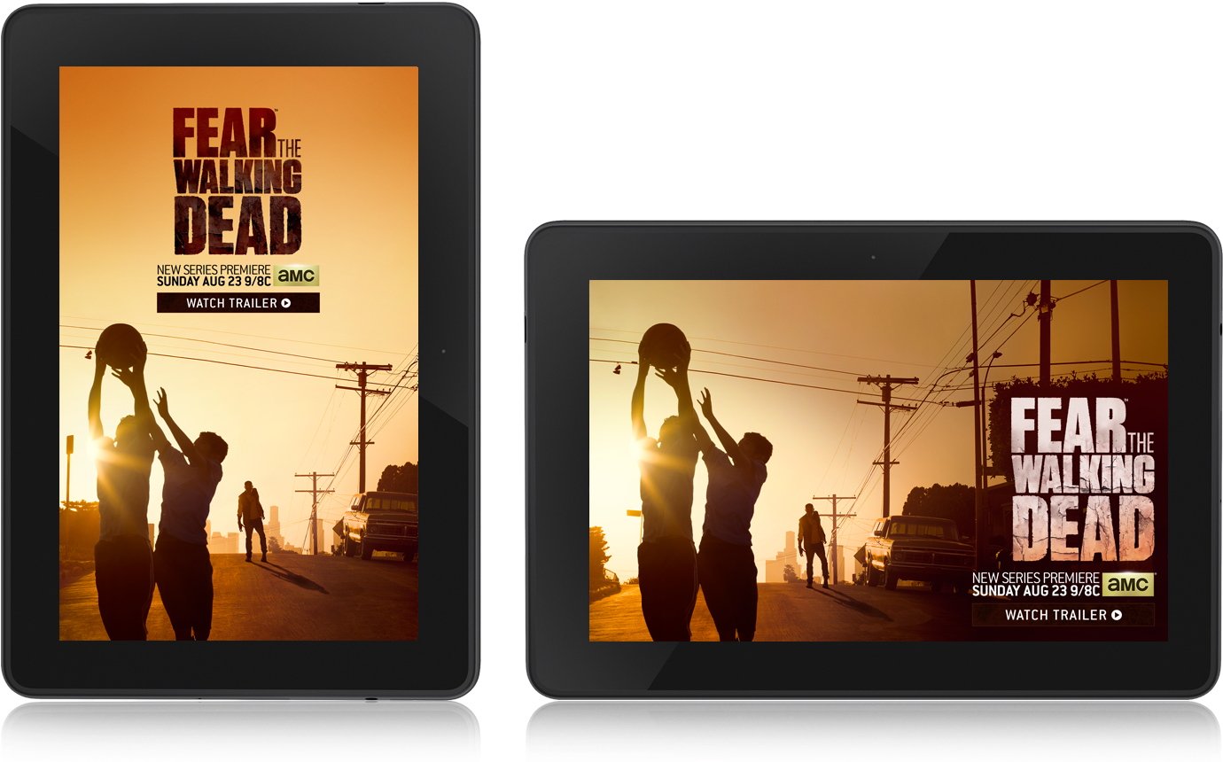 Fear The Walking Dead - Fear The Walking Dead Movie Poster Clipart (1465x913), Png Download