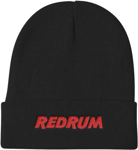 "redrum" Knit Beanie - Beanie Clipart (600x600), Png Download